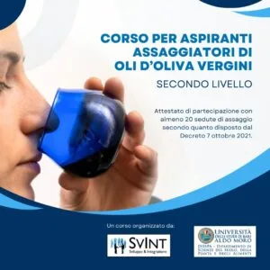 20 Sedute di Assaggio per Aspiranti Assaggiatori di oli di oliva - Corso di II Livello​